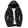 Autumn and Winter Korean Style Stand Collar Slim Warm Men's Padded Jacket