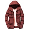 Autumn and Winter Korean Style Stand Collar Slim Warm Men's Padded Jacket