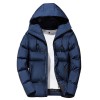 Autumn and Winter Korean Style Stand Collar Slim Warm Men's Padded Jacket