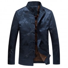 Chinese Style Men'S Jacket Winter Plus Tang Suit Button Coat