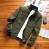 Fall  Men's Casual Jacket Coat Jacket Men Washed Cotton Jacket Coat