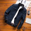 Fall  Men's Casual Jacket Coat Jacket Men Washed Cotton Jacket Coat