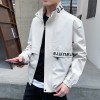 Men Men's Winter Jacket Collar Korean Loose Casual Sports Jacket Embroidered Letters Fashion Trend