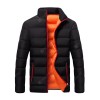 Men's Warm Cotton Coat Fashion Casual Parkas