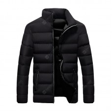 Men's Warm Cotton Coat Fashion Casual Parkas