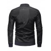 Solid Color Fashion Jacket for Men