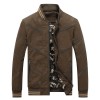 Washing Young Men Flight Jacket Collar Jacket Men Men's Jacket