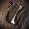 Washing Young Men Flight Jacket Collar Jacket Men Men's Jacket