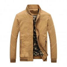 Washing Young Men Flight Jacket Collar Jacket Men Men's Jacket