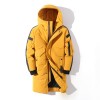   Teens New Winter Men Down Jacket Stylish Male Down Coat Thick Warm Man Clothing Brand Men Apparel Warm Parka