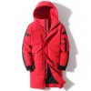  Winter Men Down Jacket Hooded Fashion Long Down Coat Men Windproof Waterproof Thick Warm Brand Mens Clothing Long Parka