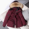 -30 Degree Winter Down Puffer Jacket Men White Duck Down Parkas Coat Thick Warm Windbreaker Men Hooded Big Fur Collar Down Coat