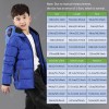 Childrens Winter Warm USB  Lightweight Heating Jacket Smart Thermostat Solid Color Hooded Heating Jacket Warm Jacket