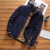 Fleece Thick Warm Jacket Mens   Autumn Winter Mens Warm Bomber Jackets Casual Coats Tops Male Outerwear M-5XL