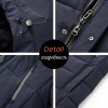 Men   Winter New Plus Long Warm Thick Hood Parkas Jacket Coat Men Autumn Outwear Outfits Classic Windproof Pocket Parka Men