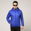 Men All-Season Ultra Lightweight Packable Down Jacket Water and Wind-Resistant Breathable Coat Big Size Men Hoodies Jackets