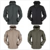 Men jacket Outdoor Soft Shell Fleece Men And Women Windproof Waterproof Breathable And Thermal Three In One Youth Hooded