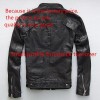 Men Leather Jacket 100% Genuine Real Sheep Goat Skin Brand Black Male Bomber Motorcycle Biker Man Coat Autumn Spring Clothes 4.8