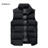 Men Vest Vest Vest Casual Vest Autumn and Winter Thickening Increase M-8Xl Down Jacket Men