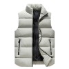 Men Vest Vest Vest Casual Vest Autumn and Winter Thickening Increase M-8Xl Down Jacket Men