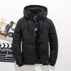 Men White Duck Down Jacket Warm Hooded Thick Puffer Jacket Coat Male Casual High Quality Overcoat Thermal Winter Parka Men