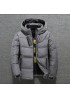 Men White Duck Down Jacket Winter Warm Hooded Thick Puffer Jacket Coats High Quality Overcoat Down Parka Male Jackets Men