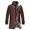 Mens Clothing Genuine Sheep Leather Natural Coat Winter Parka Real Fur Long Plush Thick Oversize Sheepskin Jackets For Man M-5XL