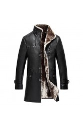 Mens Clothing Genuine Sheep Leather Natural Coat Winter Parka Real Fur Long Plush Thick Oversize Sheepskin Jackets For Man M-5XL