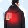 SUPIELD Aerogel Cold Suit Electric Heated Clothing Cold Resistance Jacket Windproof Waterproof Men Clothes Anti-cold Coat