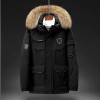 Winter New Men Solid Color Parkas White Duck Down Men Stand Collar Warm Thick Jacket Male Detachable Hat Casual Parka Coat