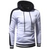  Winter Pullover Slim Casual Streetwear Solid Color Men Hoodies