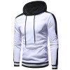  Winter Pullover Slim Casual Streetwear Solid Color Men Hoodies