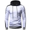  Winter Pullover Slim Casual Streetwear Solid Color Men Hoodies