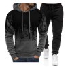 Men& 39s Set Hoodie Sets Men Tracksuit Sportswear Hoodies+Sweatpant 2 Pieces Autumn Winter Male Warm Clothing Pullover Sweatshirts