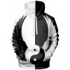 Men's 3D Creative Printing Hoodie Street Fashion Pullover