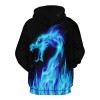 Men's Casual 3D Printed Hooded Sweatshirt