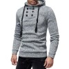 Men's  Fashion Casual Double-Breasted Sweatshirt