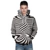 Men's New Sunset  3D Printing Hooded Sweater