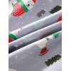 1101-XZ27 Blazer Men Clothing Santa Claus Christmas Theme Printed Coat