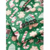 1101-XZ31 Men Leisure Blazer Santa Claus Christmas Theme Printed Coat Clothing