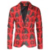 1107-X35 Blazer Men Casual Suit Jacket Design 3D Fun Christmas Stamp Suit