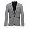  Autumn Large Size Men's Casual Suit Korean Version Of The Slim Back Fork Small Suit Jacket