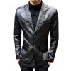 Autumn And Winter Men's Fashion Casual Wild Business Men's Repair Suit Jacket