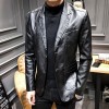 Autumn And Winter Men's Fashion Casual Wild Business Men's Repair Suit Jacket