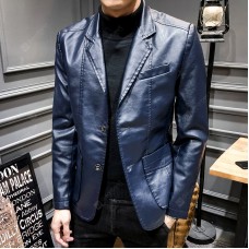 Autumn And Winter Men's Fashion Casual Wild Business Men's Repair Suit Jacket