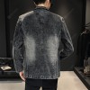 European Code Autumn Men's Casual Denim Suit Men's Slim BF Jacket Small Suit Korean Cowgirl