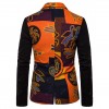 Men's Two Buckles Suit National Style Casual Jacket Men's Tide Large Size Men's Clothing