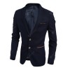 New Simple Fashion Men'S Casual Slim Suit Jacket