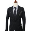 Spring And Summer Suit Set Male Korean Version Of The Young Trend Men's Wedding Gift Dress Slim Suits Suits Two-piece Set