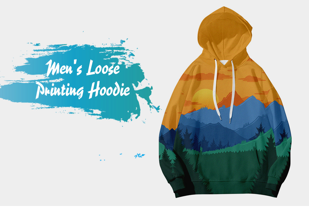 Men's Printing Hoodie